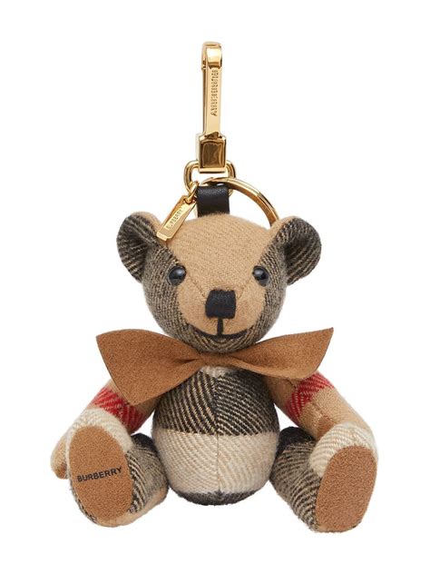 burberry london bear keyc|farfetch burberry keyrings.